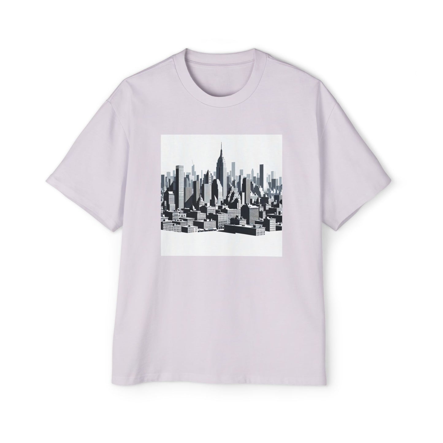 Camiseta extragrande y pesada para hombre