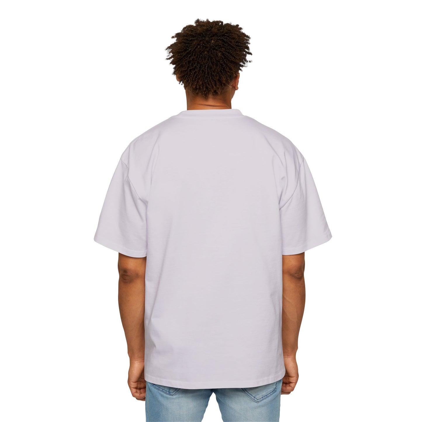 Camiseta extragrande y pesada para hombre