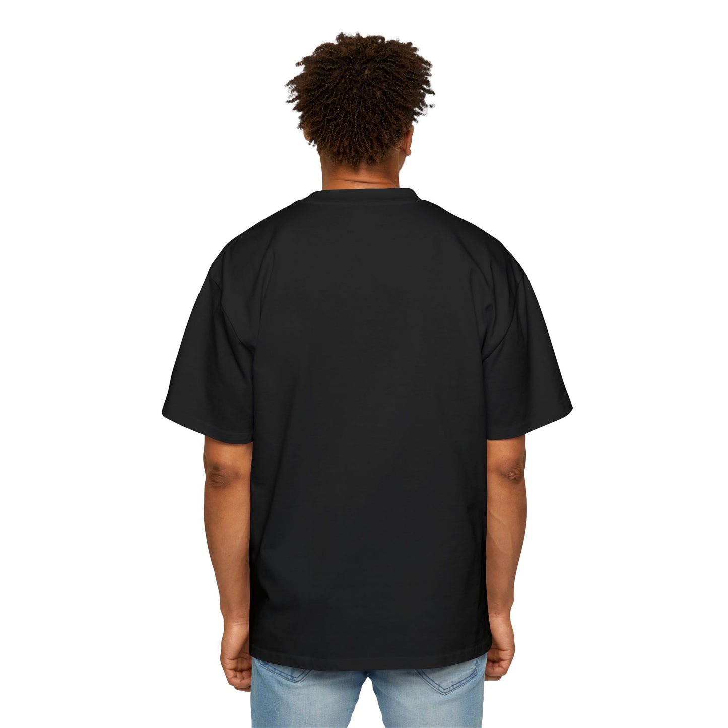 Camiseta extragrande y pesada para hombre